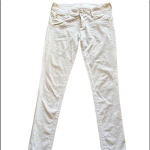 Hudson White Jeans